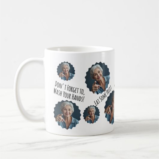 Mug Cadeau de maman à fils ou fille étudiant (Gauche)