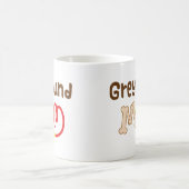 Mug Cadeau de maman de lévrier (race de chien) (Centre)