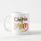 Mug Cadeau de maman de race de chien de Chipin (Gauche)