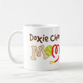 Mug Cadeau de maman de race de chien de Doxie Chon (Gauche)