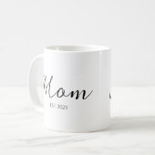 Mug Cadeau de Maman Établie  (Devant gauche)