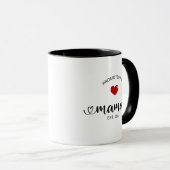 Mug Cadeau de maman nouvellement établie (Devant droit)