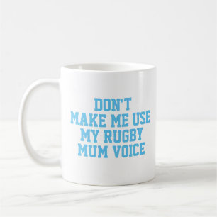 Mug cadeau de maman rugby   Drôle Citation Slogan