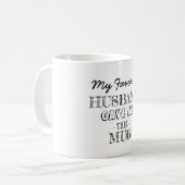Mug Cadeau de mari (Devant gauche)