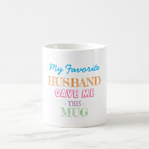 Mug Cadeau de mari à femme