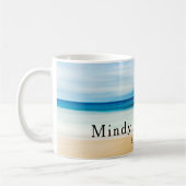 Mug Cadeau de mariage de plage pour couples (Gauche)