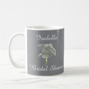 Mug Cadeau de mariage floral, douche de mariée personn