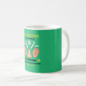 Mug Cadeau de médecin de l'ORD - Drôle Ear Doctor - Or (Devant droit)