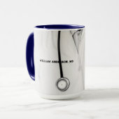 Mug Cadeau de médecin personnalisé (Devant gauche)