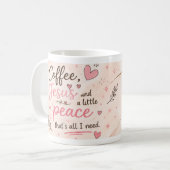 Mug Cadeau de Mentalité Positive (Devant gauche)