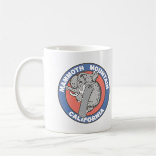 Mug Cadeau de montagnes de la station de ski Mammoth M