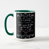 Mug Cadeau de motivation pour la maman de diabète de (Gauche)
