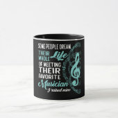 Mug Cadeau de musicien - cadeaux pour des mélomanes - (Centre)