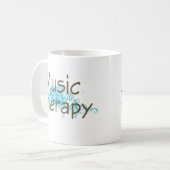Mug Cadeau de musicothérapie (Devant gauche)