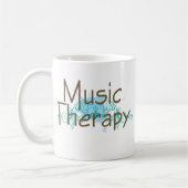 Mug Cadeau de musicothérapie (Gauche)