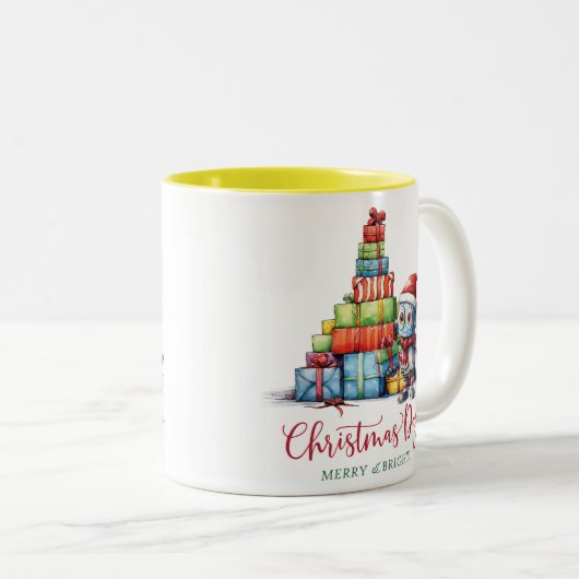 Mug cadeau de Noël (Devant droit)