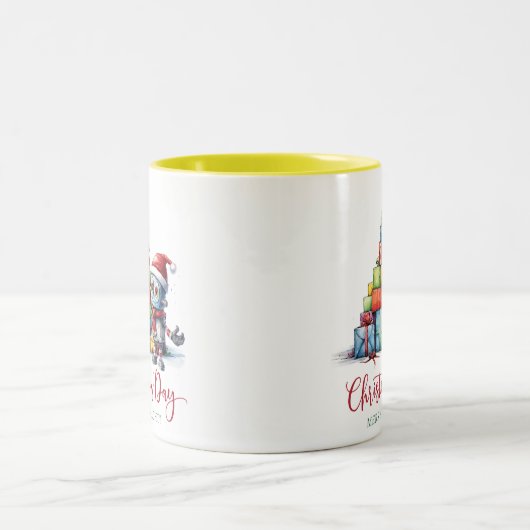 Mug cadeau de Noël (Centre)