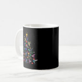 Mug Cadeau de Noël aux colibris Noël aux colibris (Devant gauche)