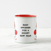 Mug Cadeau de Noël de basketball (Centre)