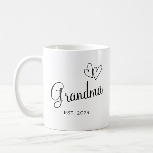 Mug Cadeau de Noël de la Coupe du café de grand-mère s (Gauche)