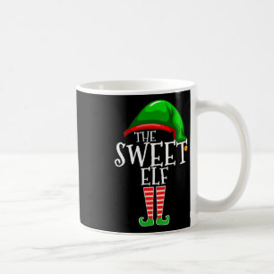 Mug cadeau de Noël de la famille elfe sucré