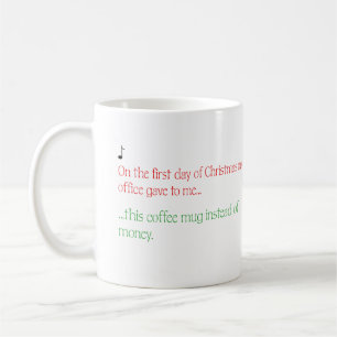 Mug cadeau de Noël de l'employé