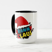 Mug cadeau de Noël de mamie claus, (Devant gauche)