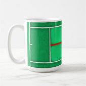 Mug Cadeau de Noël de tennis (Gauche)