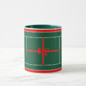Mug Cadeau de Noël de tennis (Centre)