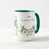 Mug Cadeau de Noël d'entreprise pour les employés (Devant droit)