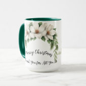 Mug Cadeau de Noël d'entreprise pour les employés (Devant gauche)