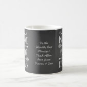 Mug Cadeau de Noël incroyable mentor merci (Centre)