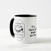Mug Cadeau de Noël incroyable pour mentor (Devant gauche)