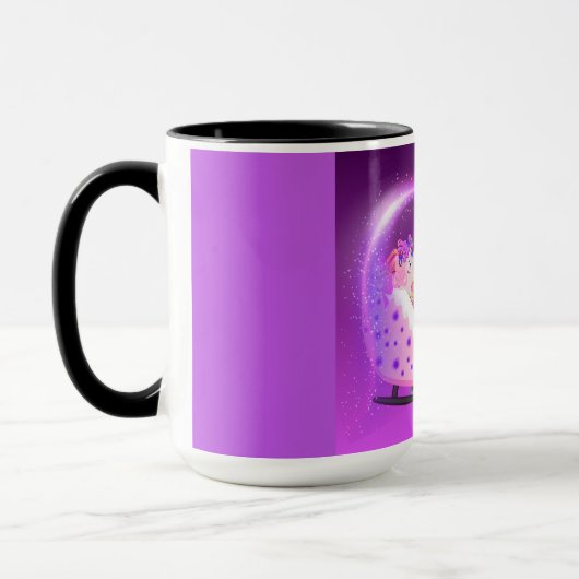 Mug cadeau de Noël Père Noël (Gauche)