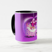 Mug cadeau de Noël Père Noël (Devant gauche)