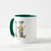 Mug Cadeau de Noël personnalisé à la fine fée (Devant gauche)