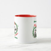 Mug Cadeau de Noël personnalisé pour propriétaire de c (Centre)