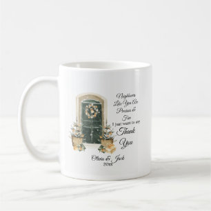 Mug Cadeau de Noël personnalisé pour voisin - sur mesu