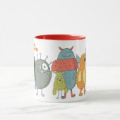 Mug Cadeau de Noël PHOTO PAPA de petits-enfants (Centre)