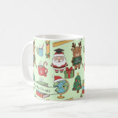 Mug Cadeau de Noël pour enseignant scolaire personnali (Devant gauche)
