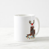 Mug Cadeau De Noël Pour Le Amoureux des chiens D'Espag (Devant droit)