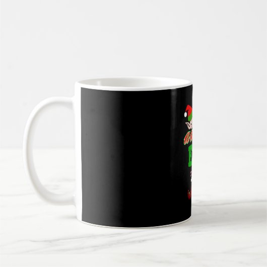 Mug Cadeau de Noël Tante Elf (Gauche)