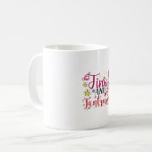 Mug Cadeau de Noël | Tinsel Et Tantrums (Devant gauche)