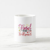 Mug Cadeau de Noël | Tinsel Et Tantrums (Centre)