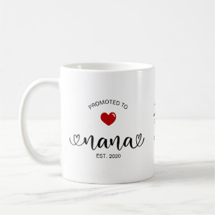 Mug Cadeau de nouvelle grand-mère établi pour Nana
