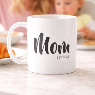 Mug Cadeau de nouvelle maman établi