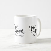 Mug Cadeau de nouvelle maman établie (Devant droit)