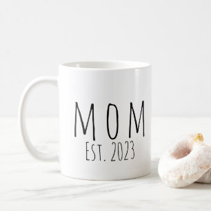 Mug Cadeau de nouvelle maman établie par maman