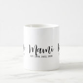 Mug Cadeau de nouvelle mère établi par Mami (Centre)
