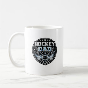Mug Cadeau de palet de hockey sur glace Fierté Hockey